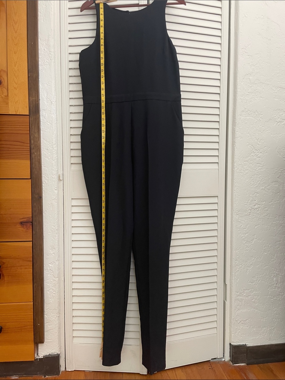 ASOS Tall black sleeveless jumpsuit size 10 Tall